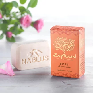 Zaytoun Olive Oil Soap-Rose Scent 100g