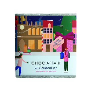 Choc Affair Merry Christmas Milk Chocolate Bar
