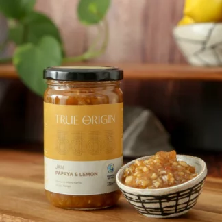 True Origin Papaya & Lemon Jam