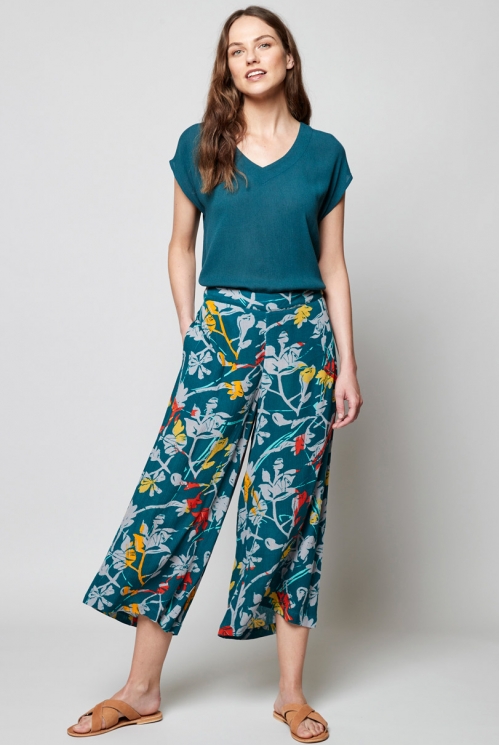 Nomads Trousers in Java Print - Just