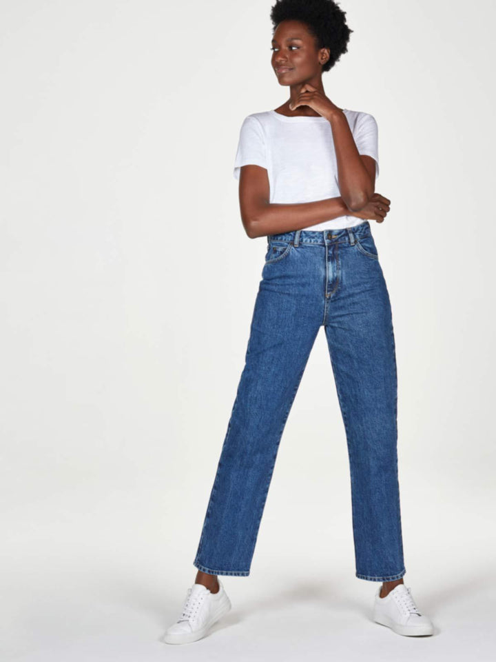 Thought Jeans Organic Cotton Straight Jeans - Just