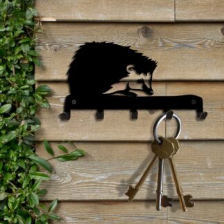 A Black Bird Sang Hedgehog Key Hooks