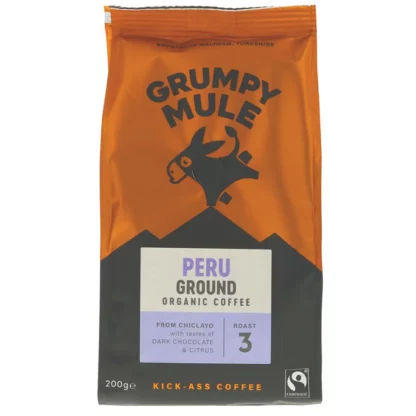 Grumpy Mule Top Notch Organic Coffee Beans (1kg) - Compare