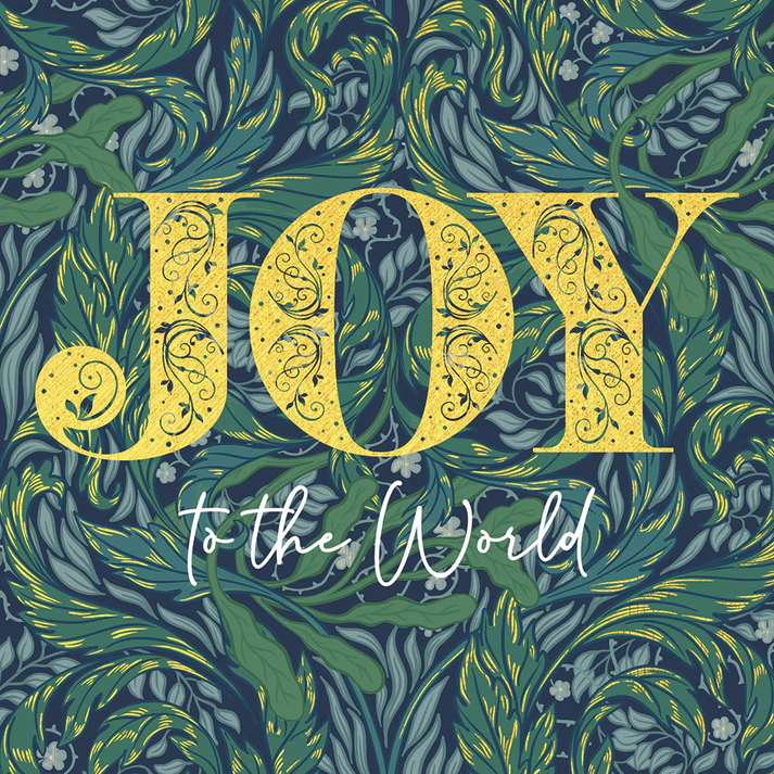Transform Trade Charity Christmas Cards- Joy to the World Wreath